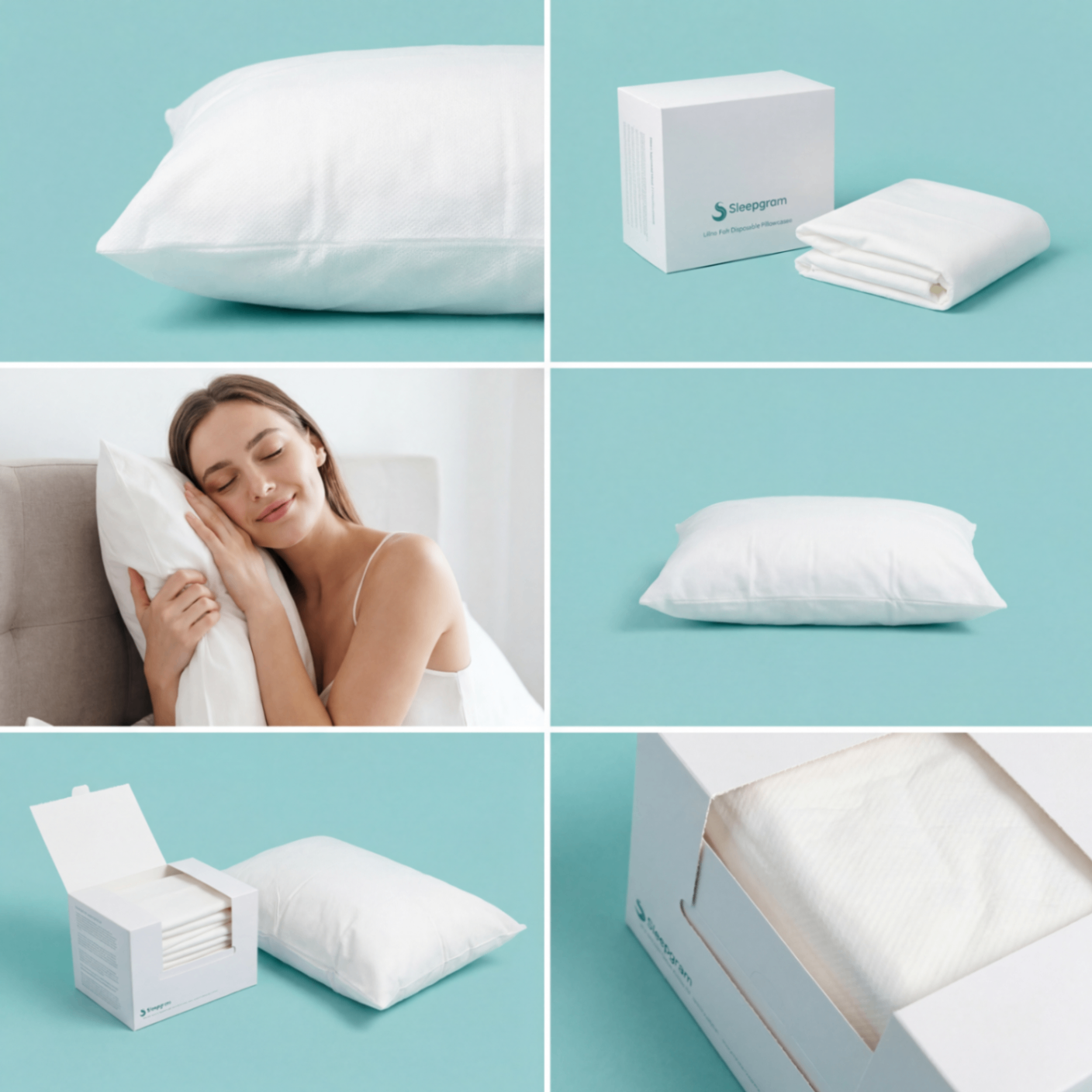 Sleepgram pillowcase closeup